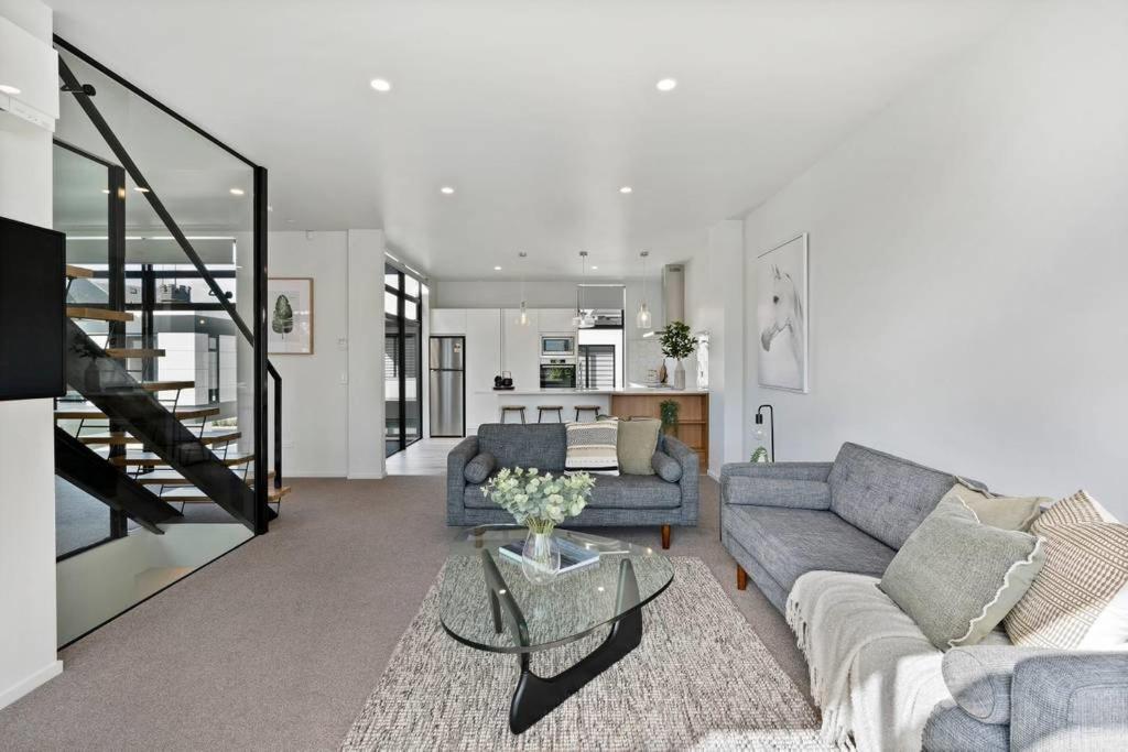Villa Architectural Urban Diamond Christchurch Exterior foto