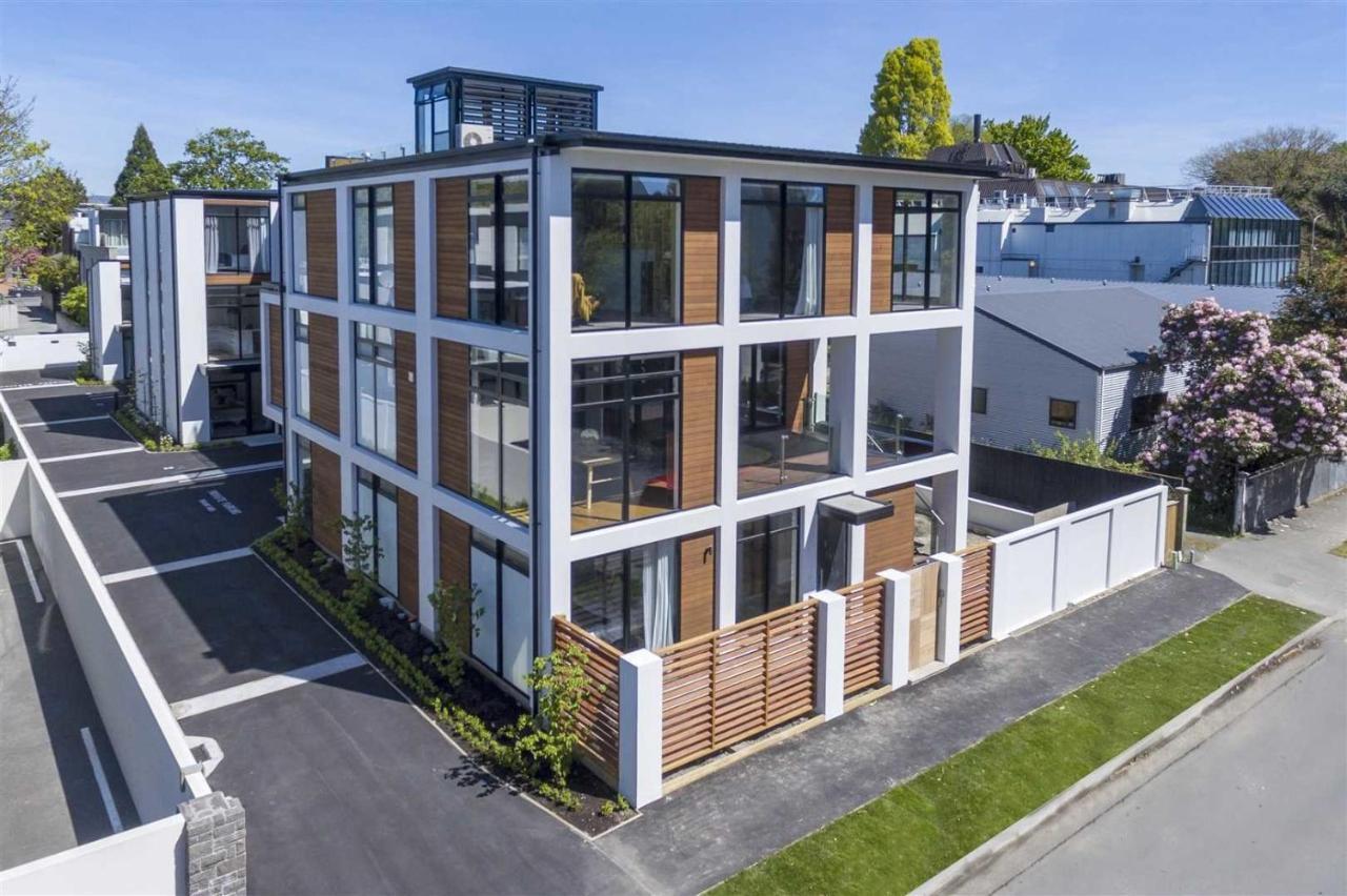 Villa Architectural Urban Diamond Christchurch Exterior foto